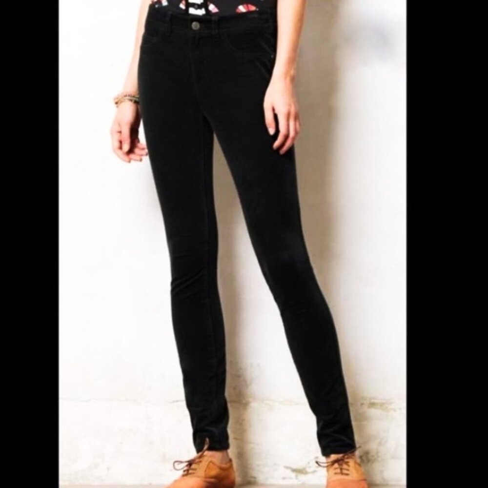 Pilcro And The Letterpress Serif Velvet Jeans Size 29